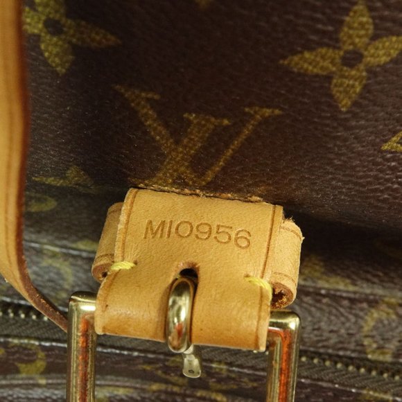 AUTH LOUIS VUITTON Monogram Leather Montsouris GM Backpack Handbag Shoulder Bag - Picture 6 of 14